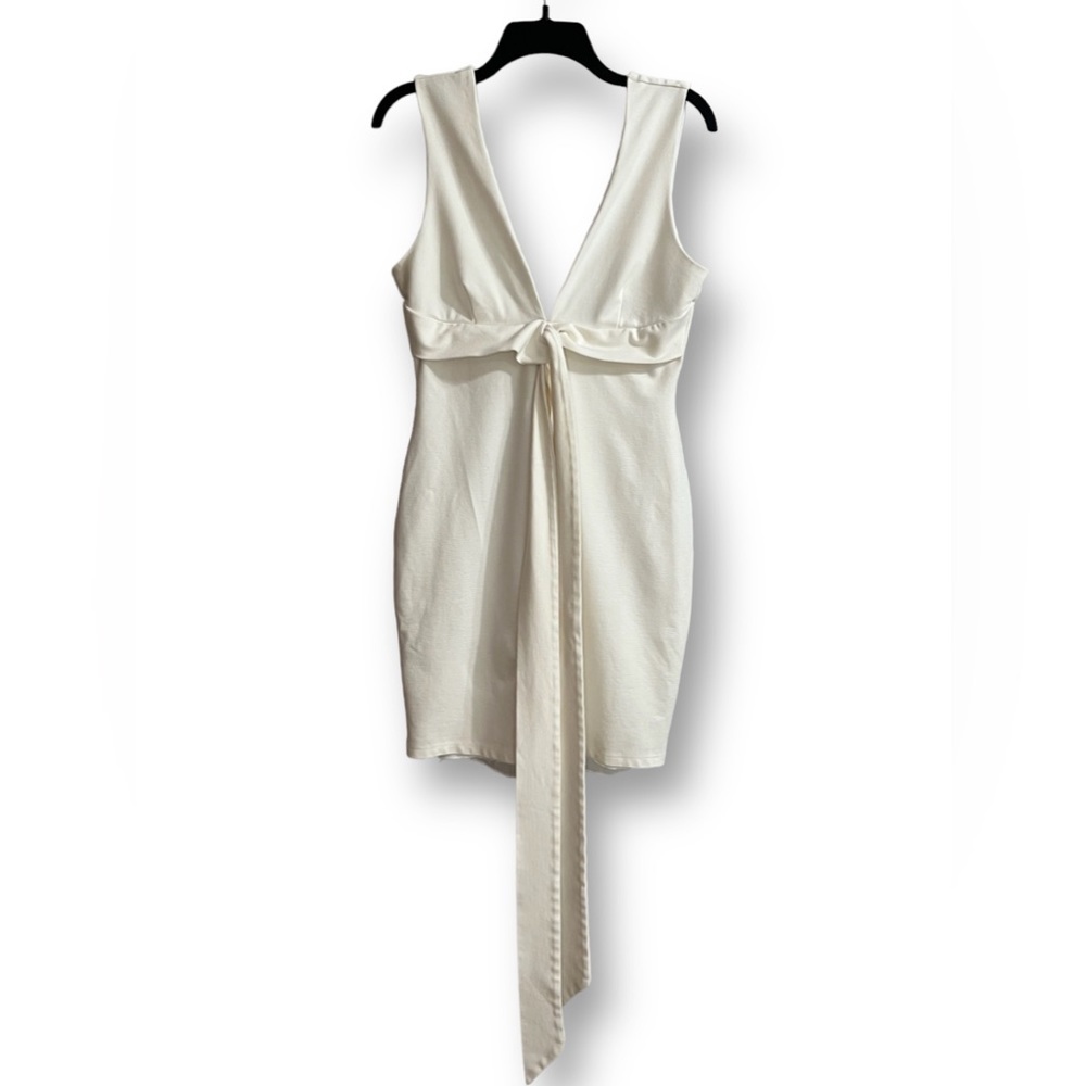 Lulu’s Bodycon Mini Dress with Long Tie